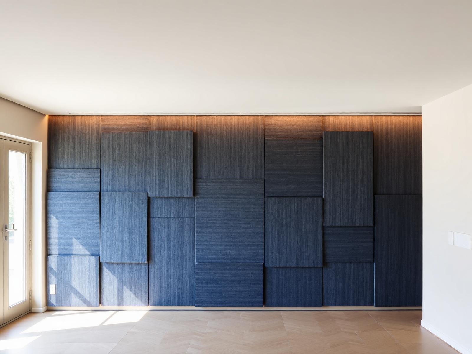 Panel decorativo de fibra textil